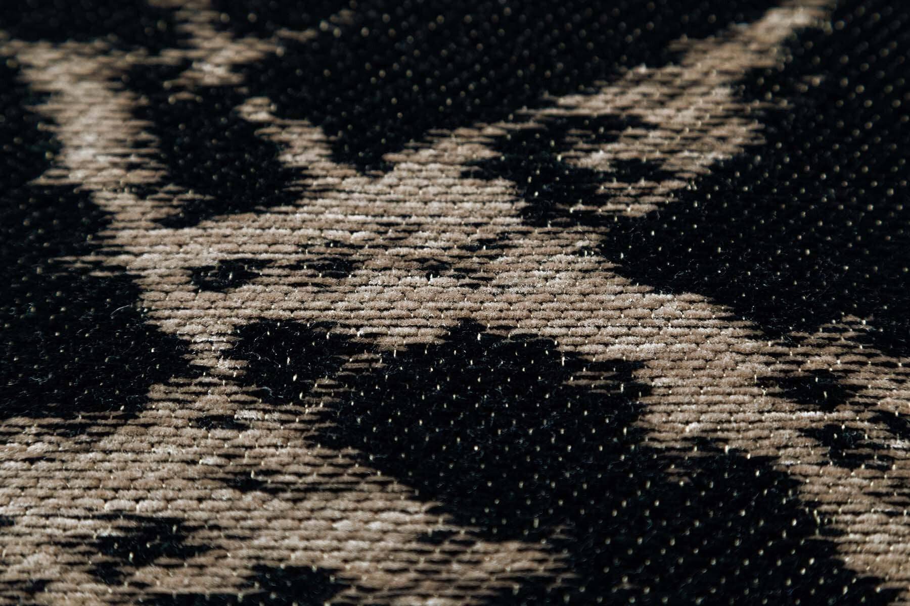 Moderner Teppich PIETRA BLACK HONEY - Waschbarer Teppich – Bild 6